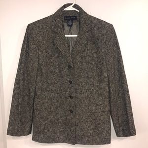 Grey Preston & York grey blazer. Size 10.